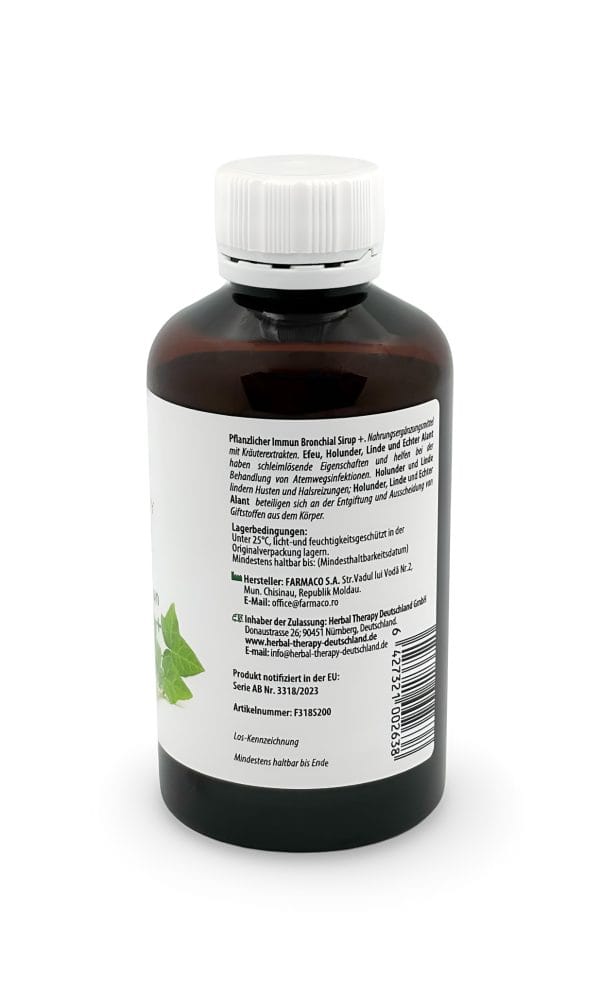 Pflanzlicher Immun Bronchial Sirup + 200 ml – Bild 4