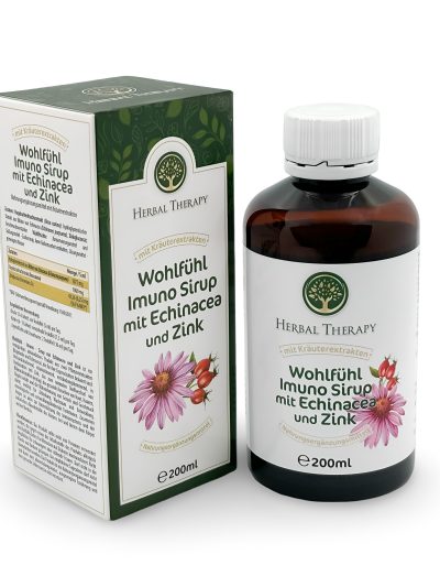 Wohlfühl -Imuno-Sirup mit Echinacea und Zink 200 ml