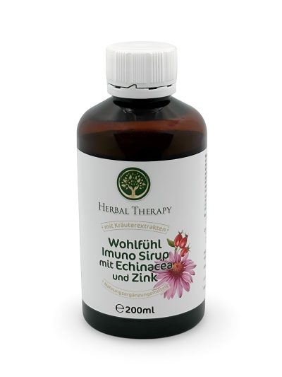 Wohlfühl -Imuno-Sirup mit Echinacea und Zink 200 ml
