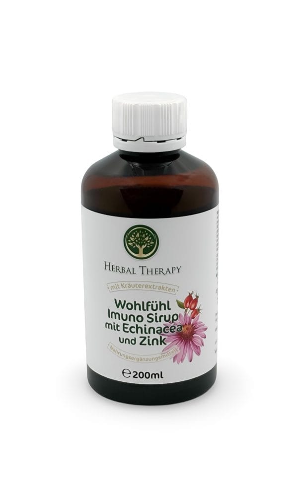 Wohlfühl -Imuno-Sirup mit Echinacea und Zink 200 ml