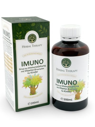 Sirup zur Immunstärkung mit Vitamin B komplex für Kinder , 200 ml