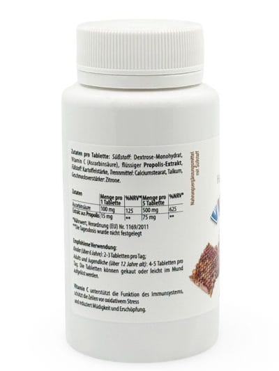 VITAMIN C 100 mg Propolis
