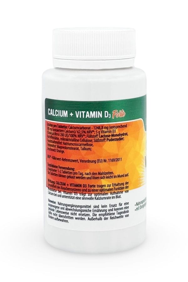KALZIUM + VITAMIN D3 Forte – Bild 2