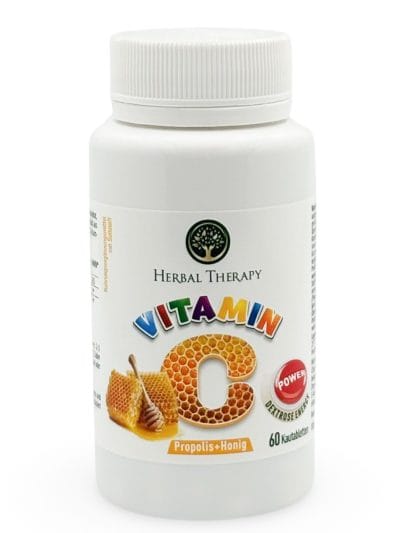 VITAMIN C 100 mg Propolis + Honig