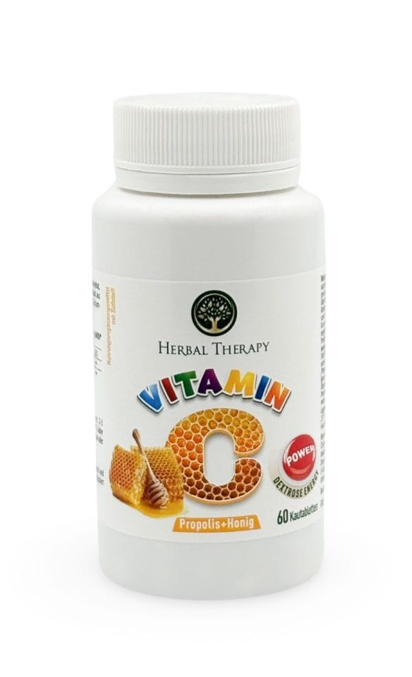 VITAMIN C 100 mg Propolis + Honig