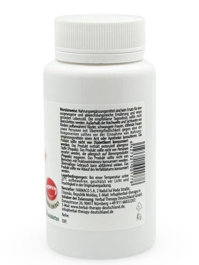 VITAMIN C 100 mg Propolis + Honig