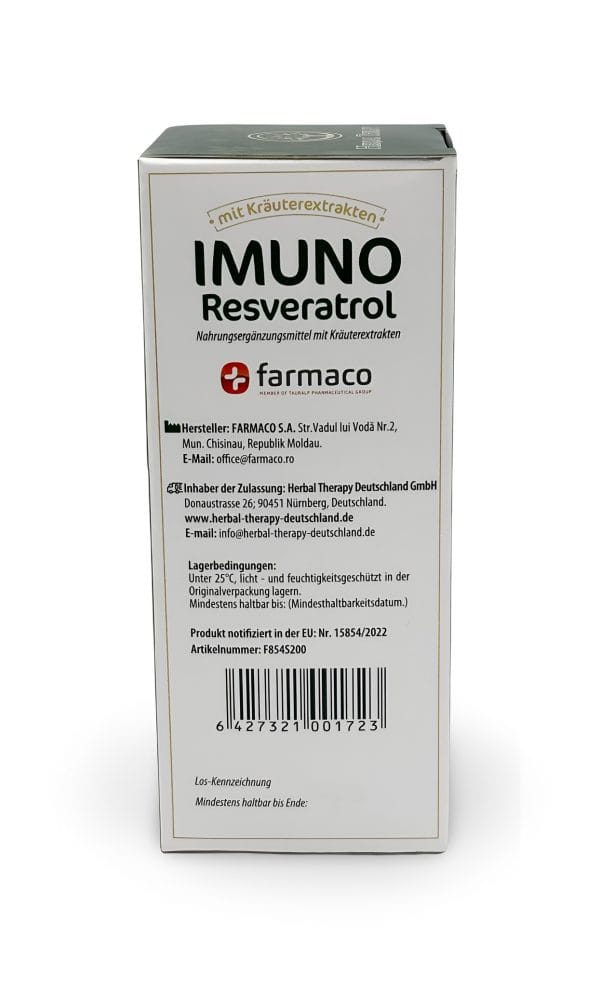 Sirup IMUNO-Resveratrol (Traubenextrakt) – Bild 6