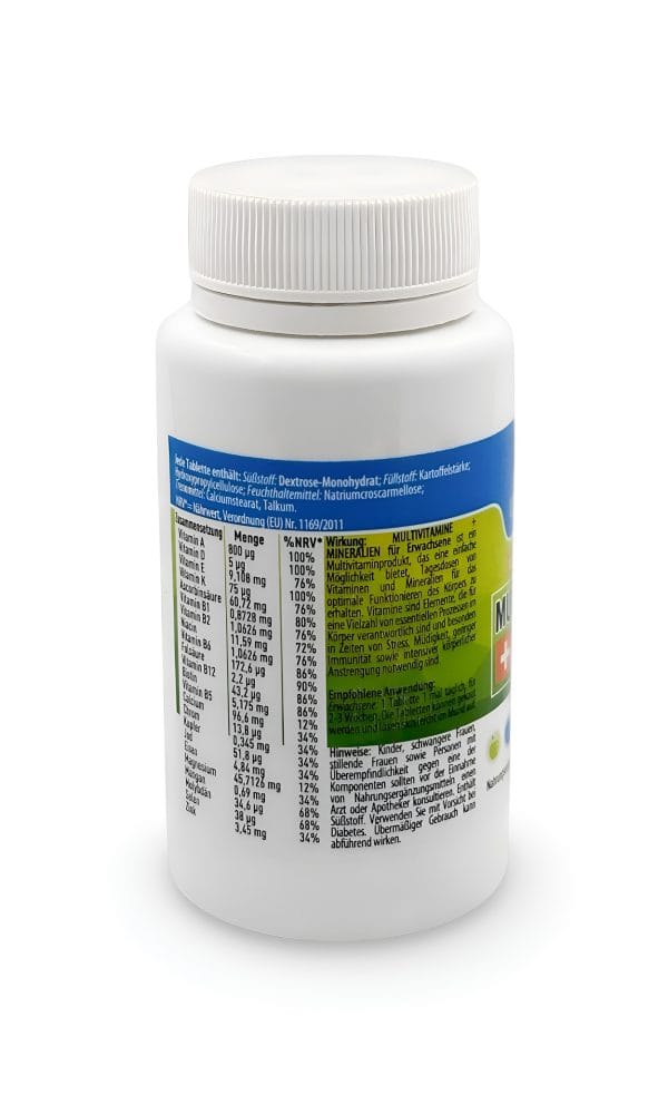 MULTIVITAMINE + MINERALIEN Erwachsene – Bild 2