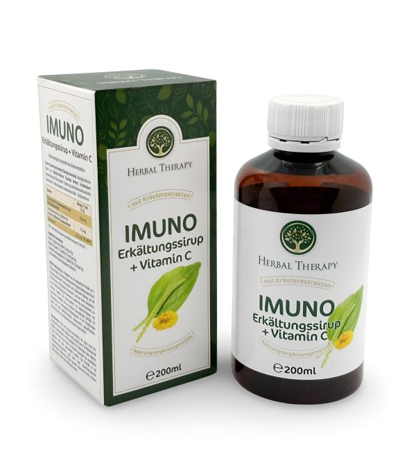 IMUNO Erkältungssirup mit Ingwer und Vitamin C 200 ml – Bild 2