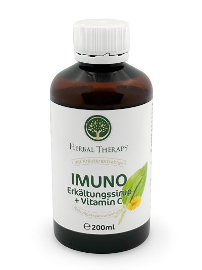 IMUNO Erkältungssirup mit Ingwer und Vitamin C 200 ml