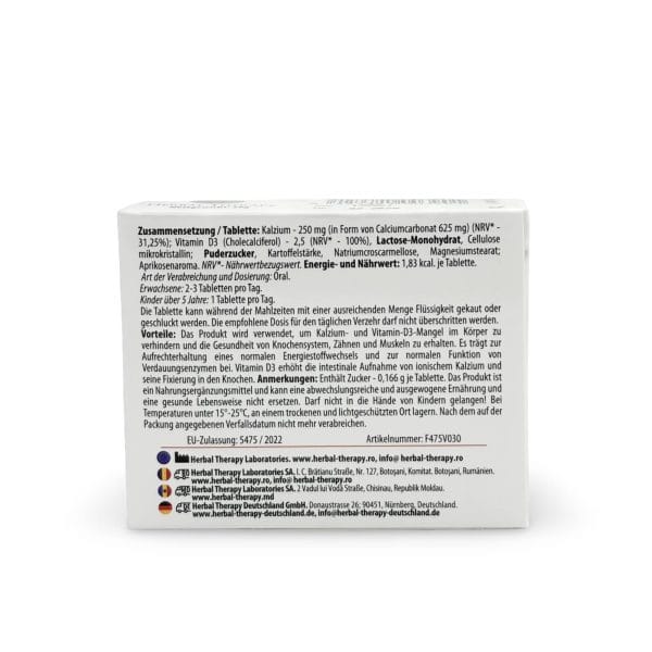Calcium + Vitamin D3 Kautabletten für Kinder – Bild 4