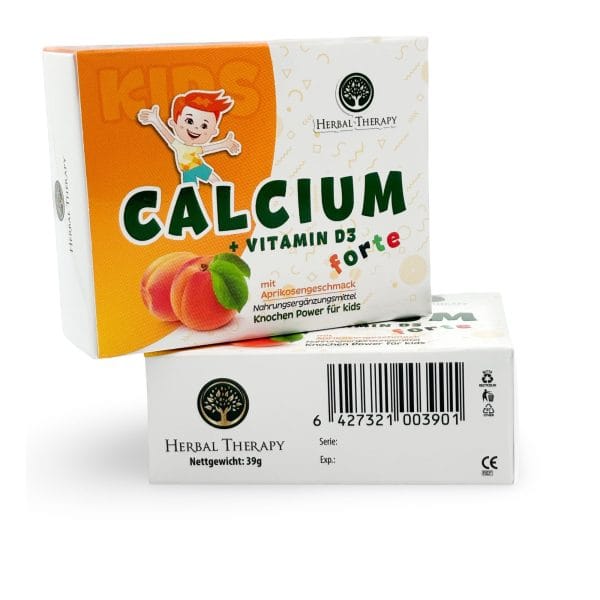 Calcium + Vitamin D3 Kautabletten für Kinder – Bild 2