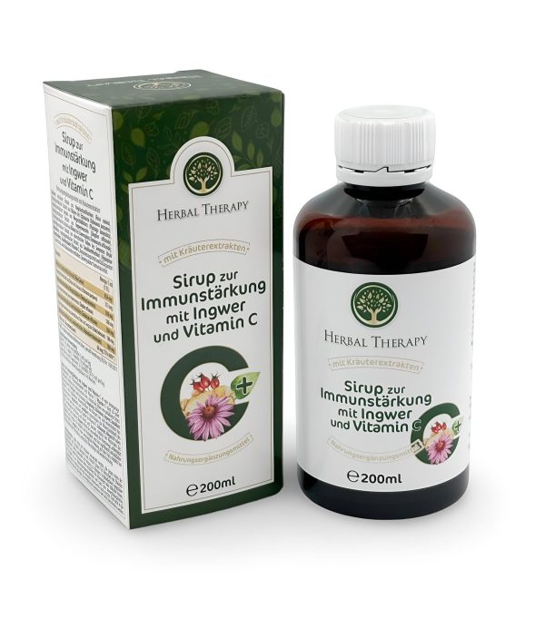 Sirup zur Immunstärkung mit Ingwer und Vitamin C – Bild 2