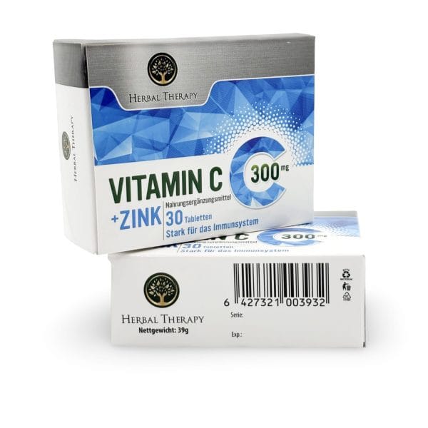 VITAMIN C 300 mg mit Zink 30 Kapseln – Bild 2