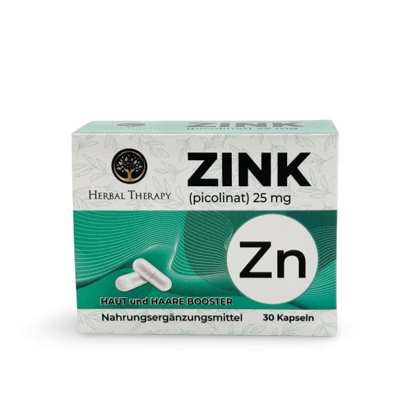 Zink (Picolinat) 25 mg, 30 Kapseln – Bild 3