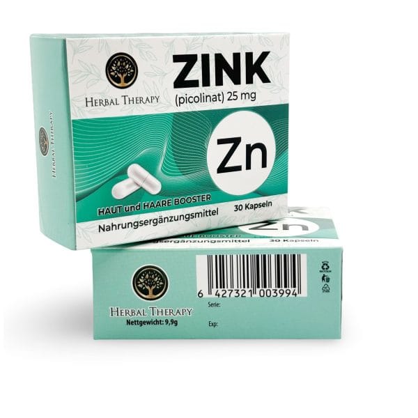 Zink (Picolinat) 25 mg, 30 Kapseln – Bild 2