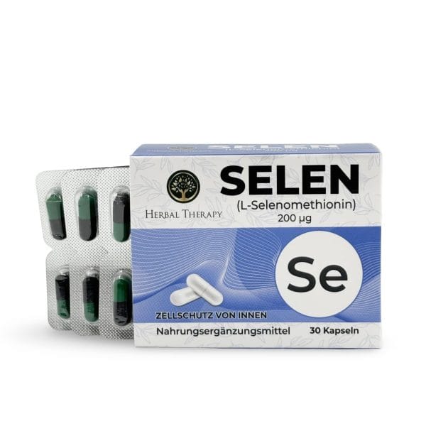 Selen (L-Selenomethionin) 200 μg, 30 Kapseln