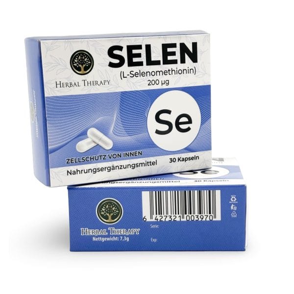 Selen (L-Selenomethionin) 200 μg, 30 Kapseln – Bild 2