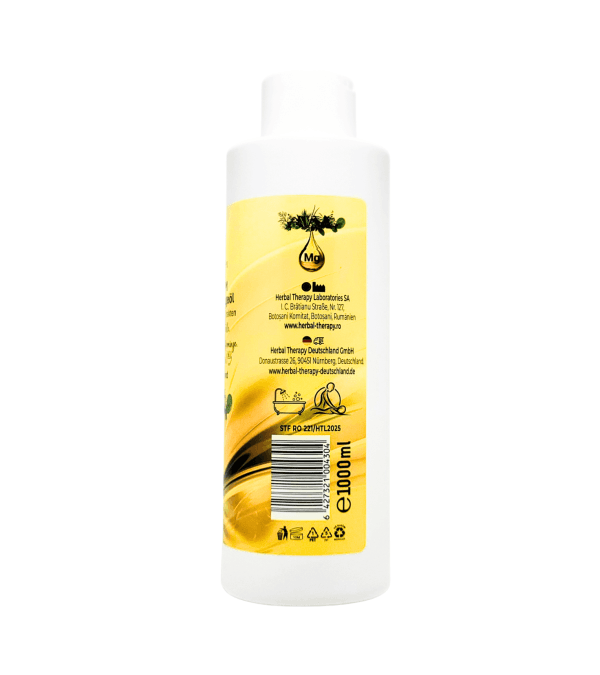 Magnesium Bade + Massageöl 1000ml – Bild 2