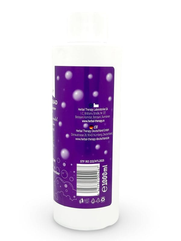 Erholungsbad, Beruhigendes Kräuter-Schaumbad 1000 ml – Bild 2