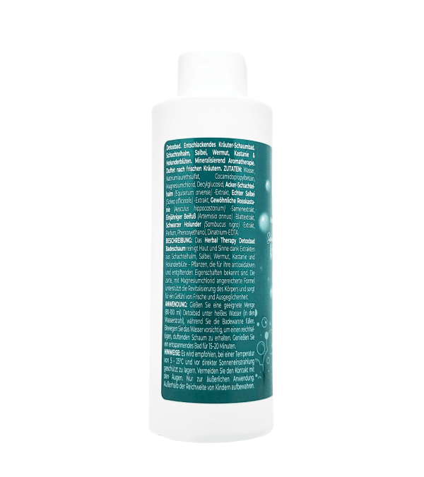 DETOXBAD – Entschlackendes Kräuter-Schaumbad 1000 ml – Bild 3